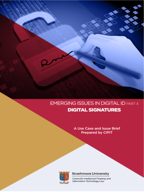 Emerging Issues in Digital ID (PART IV): Digital Signatures