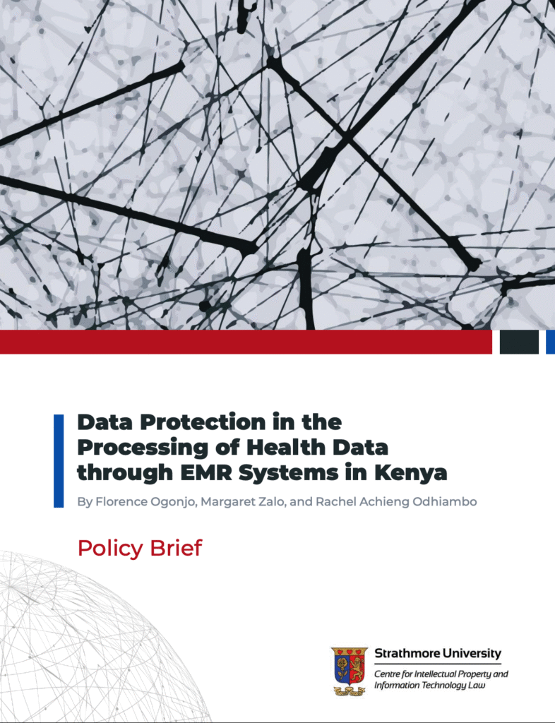 Cover of DATA PROTECTION IN THE PROCESSING OF HEALTH DATA THROUGH EMR SYSTEMS IN KENYA