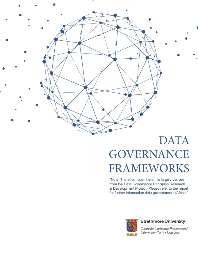 DATA GOVERNANCE FRAMEWORKS