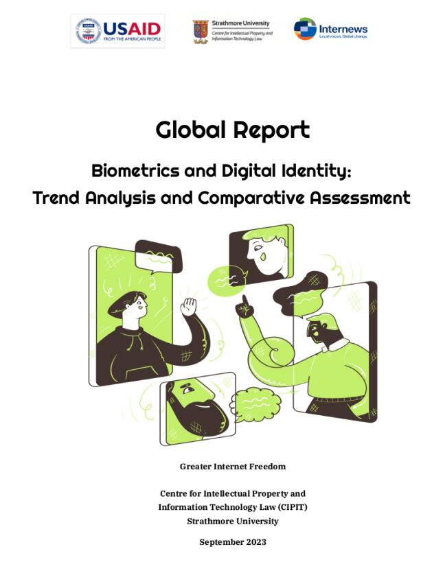 Cover of Biometrics and Digital Identity: Trend Analysis and Comparative Assessment
