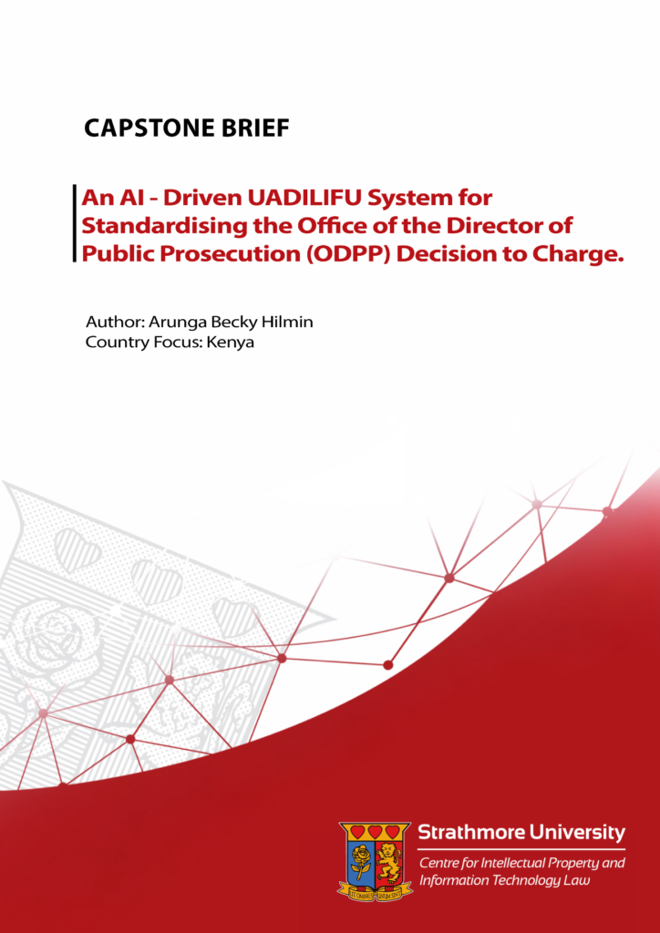 An Al – Driven UADILIFU System for Standardising the Office of the Director of’ Public Prosecution (ODPP) Decision to Charge