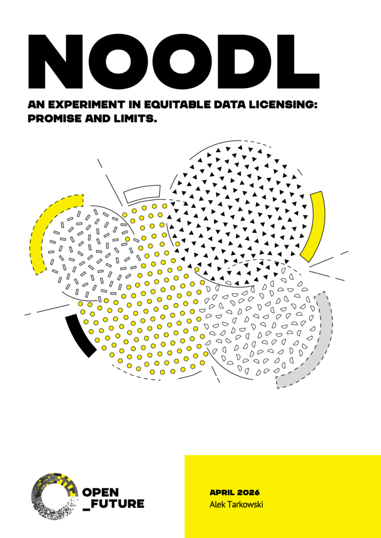 NOODL An Experiment in Equitable Data Licensing: Promise and Limits