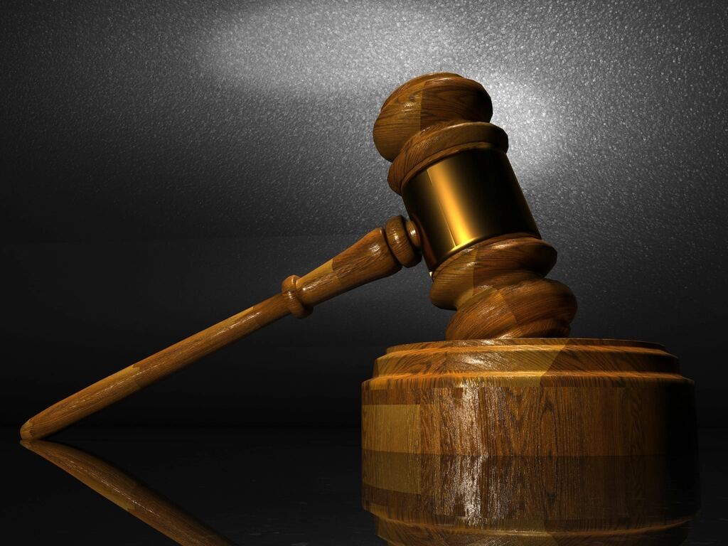A judge's gavel