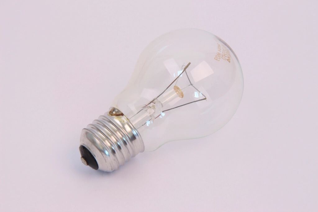A light bulb